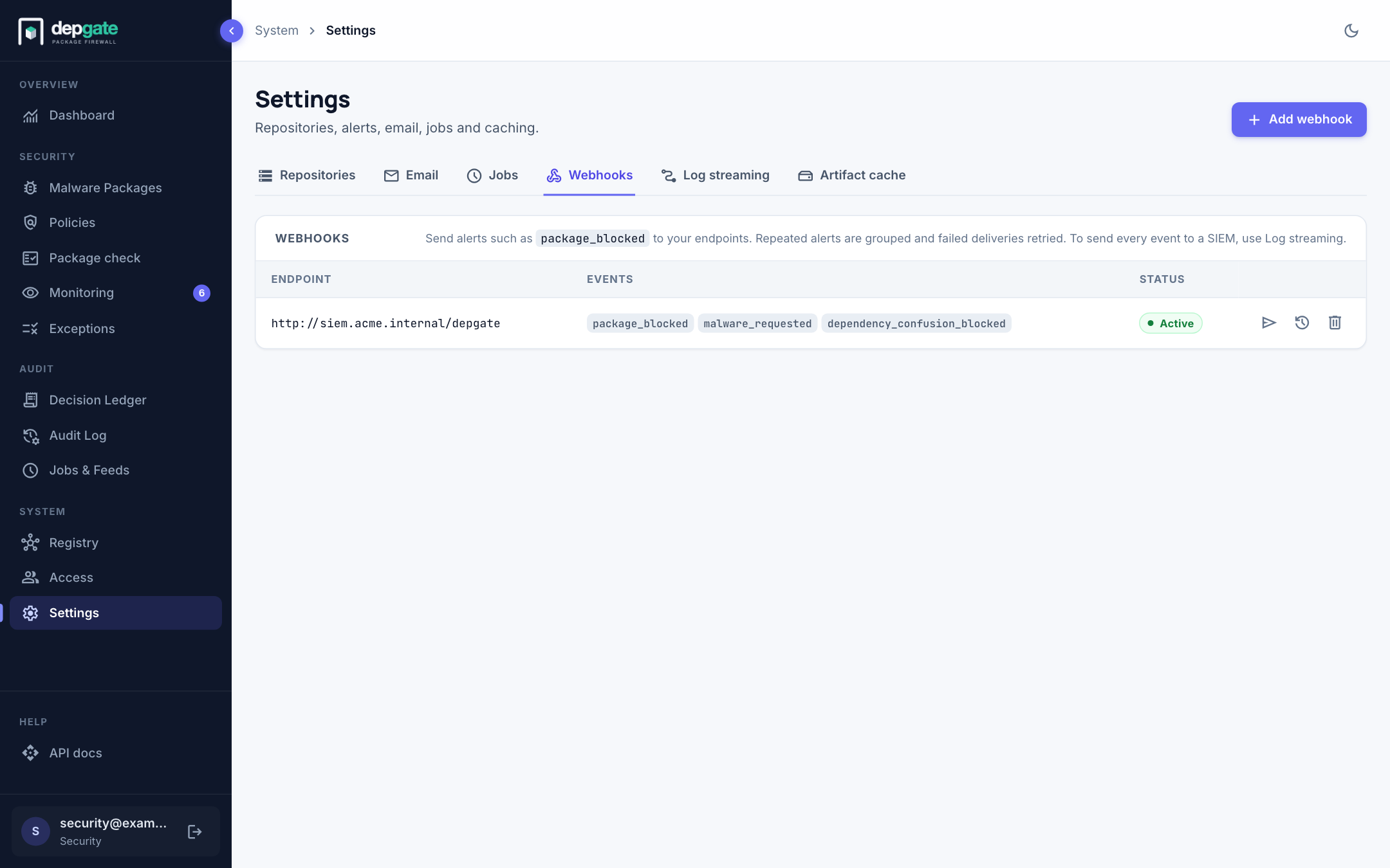 Webhooks